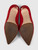 Gianvito Rossi Red Suede Point-Toe Pumps