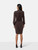Givenchy Brown Long Sleeve Shirt Dress