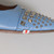 Gucci Blue Stud Detail Pointed Toe Pumps