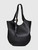 Longchamp Black Leather Le Foulonné Bag