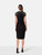 Stella McCartney Black Broderie Anglaise Dress