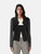 St. John Black Studded Sleeves Blazer