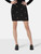 Maje Black Bee Studded Mini Skirt