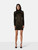 Balmain Black & Gold Long Sleeve Knit Dress
