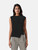 Balenciaga Black Sleeveless Asymmetric Top