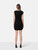 Helmut Lang Black Twist Detail Mini Dress