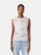Prada White Daisy Lace Vest Top