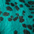 Versace Teal Leopard Print Knit Sweater