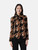 Vince Snakeskin & Houndstooth Print Blouse