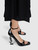 Saint Laurent Black Opyum Patent Leather Sandals