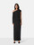 Tom Ford Black Maxi Laced Back Gown