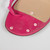 Valentino Garavani Pink Leather Stud Thong Sandals