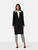Helmut Lang Black Wool Single Breast Coat