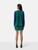 Sacai Sacai Luck Blue & Green Floral Dress & Cardigan Set