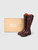 Penelope Chilvers Brown Leather Buckled Boots