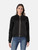 Maje Black Mesh Panelled Bomber Jacket