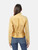 Veronica Beard Yellow Mock Neck Jacket