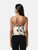 Giorgio Armani Black & White Floral Corset Top