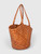 Dragon Diffusion Brown Leather Egola Basket Bag