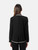 Saint Laurent Black Wool Blazer With Contrast Trim