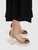 Louis Vuitton Brown Satin Bow Heels