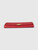 Smythson Red Leather East West Clutch