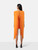 Alex Perry Orange Drape Detail Bodycon Dress