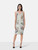 Ted Baker Ivory Floral V-Neck Knee Length Dress