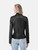 All Saints Black Leather Bryden Biker Jacket