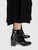Gianvito Rossi Black Patent Leather Heeled Boots