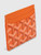 Goyard Orange Goyardine Saint-Sulpice Card Holder