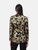 Alice + Olivia Black & Gold Macey Jacquard Blazer