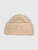 Acne Studios Biscuit Beige Wool Small Face Logo Beanie
