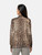 Dolce & Gabbana Metallic Leopard Print Blouse
