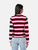 Veronica Beard Striped Knit Cardigan