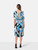 Emilio Pucci Silk Abstract Midi Dress