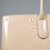 Longchamp Beige Patent Leather Roseau Tote