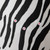 Christopher Esber Zebra Print Silk Dress
