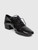 Saint Laurent Black Patent Leather Lace Up Oxfords