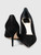 Dior Black Pointed Suede Heels