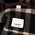 Burberry Purple Wool Mid Length Duffle Coat