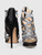 Nicholas Kirkwood Black & Silver Glitter Heels