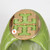 Tory Burch Green Leather Quinn Ballet Flats