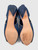 Alexander McQueen Blue Leather Zip Detail Boots