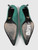 Prada Green Suede Low Heel Pumps