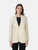 Nili Lotan Cream Single Breasted Blazer