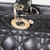 Dior 2009 Black Large Cannage Leather Lady Dior Bag