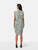 Marni Blue & Brown Pattern Dress