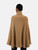 Madeleine Thompson Brown Knitted Poncho