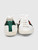 Gucci White Bee Embroidery Ace Trainers